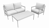 Outdoor set seater sofa chair coffee table 01