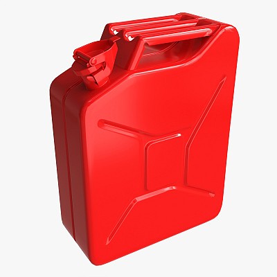 Metal jerry can 3 Red