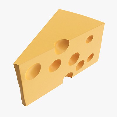Piece of cheese triangle