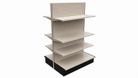 Store Shelving Double Sided Unit