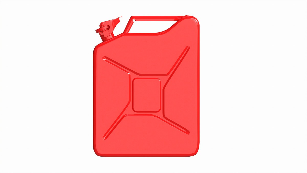 Classic metal jerry can 03 Red