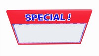 Store special sign card