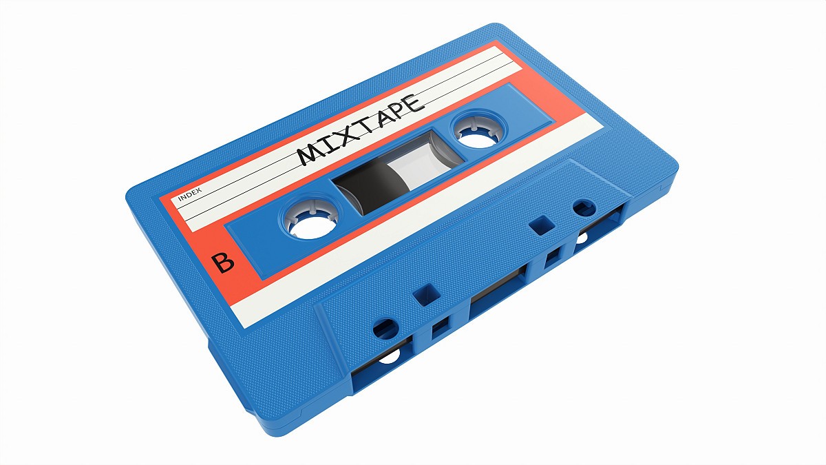 Audio cassette with cover 02
