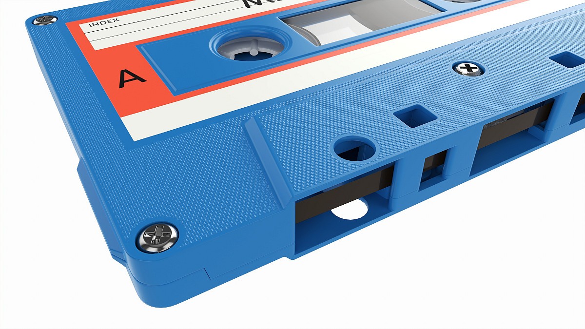 Audio cassette with cover 02