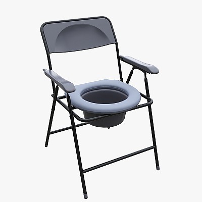 Commode Chair with Pot