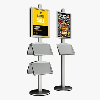 Poster Stand and Holder