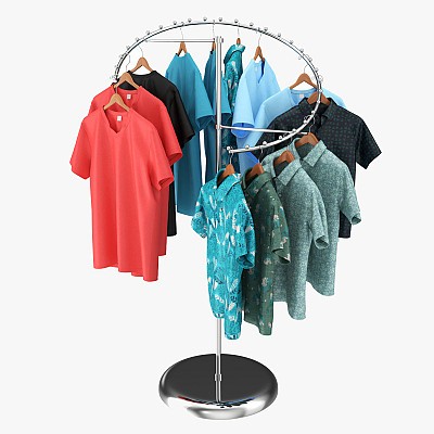 Spiral Clothing Rack