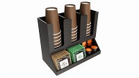 Coffee and tea station organizer