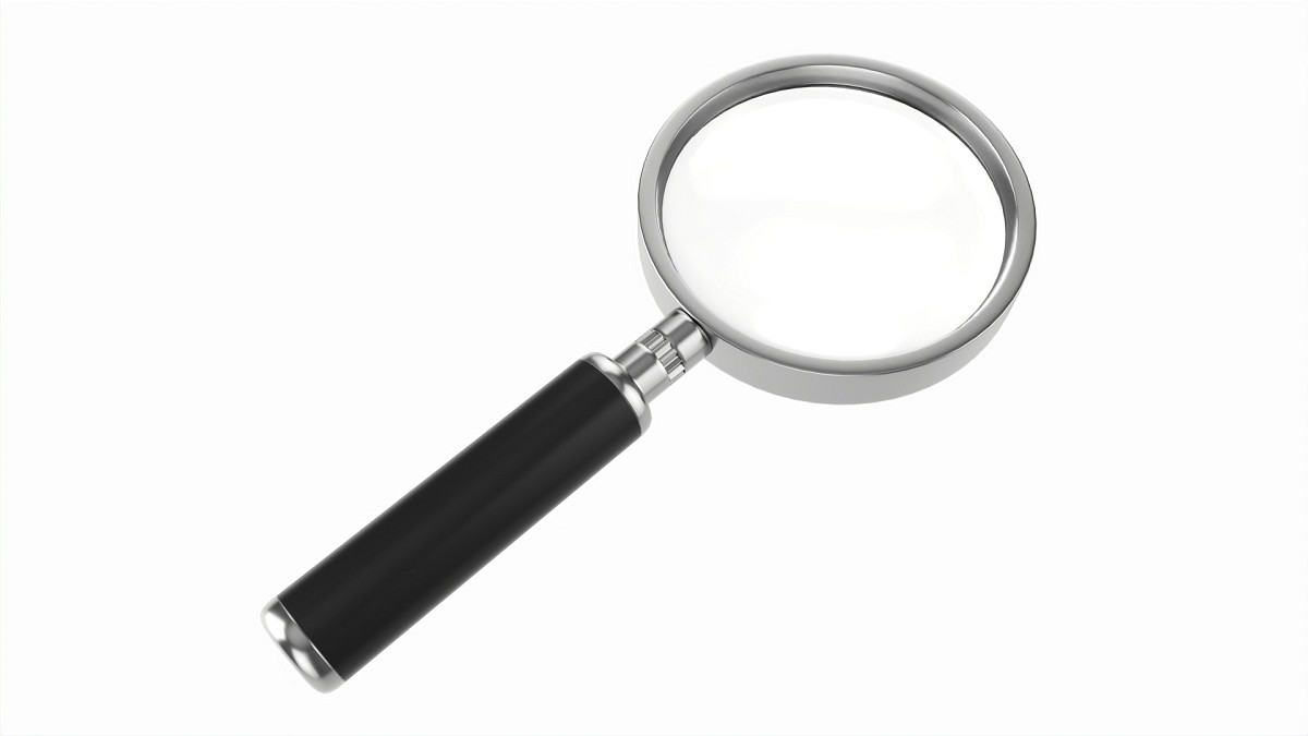 Classic magnifying glass