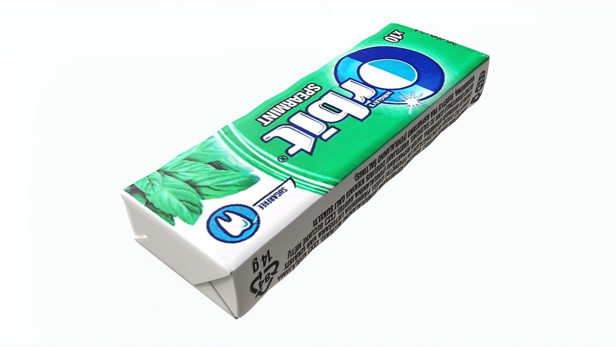 Pack Of Chewing Gum Orbit 01