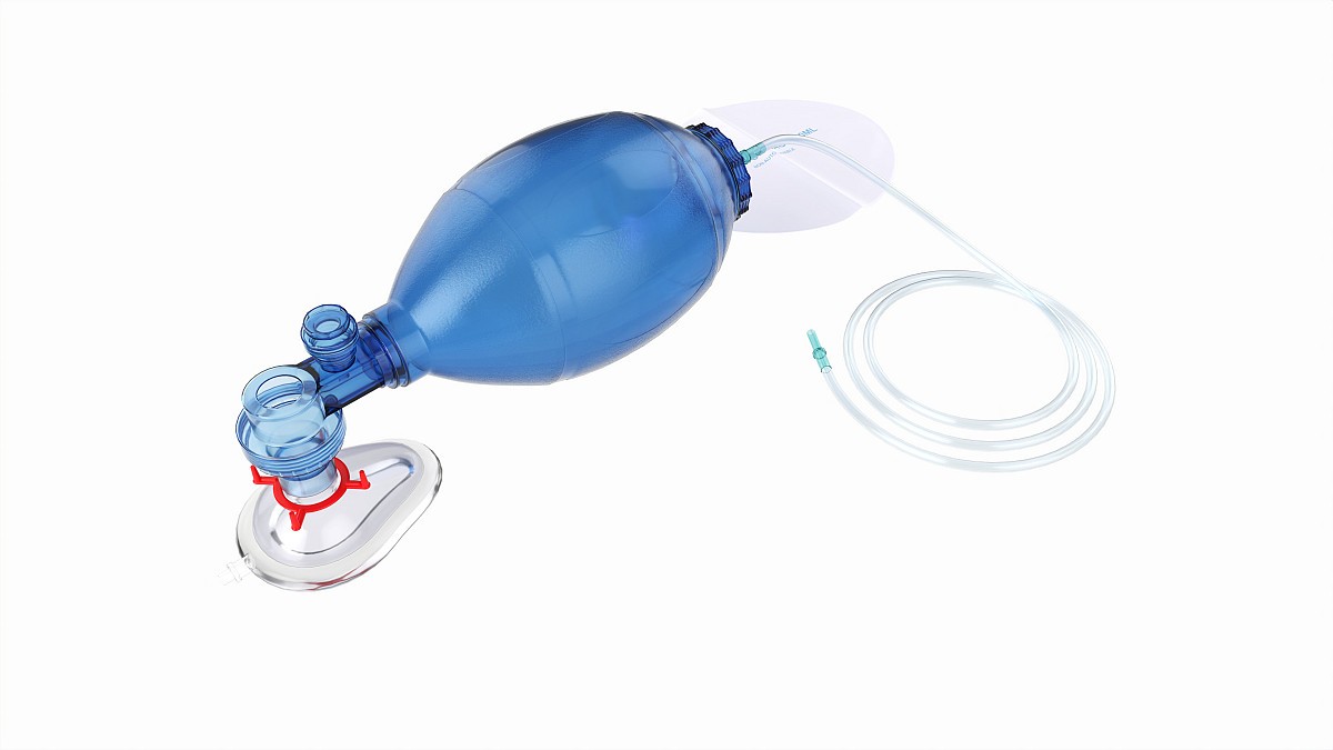 Ambu bag valve resuscitation mask