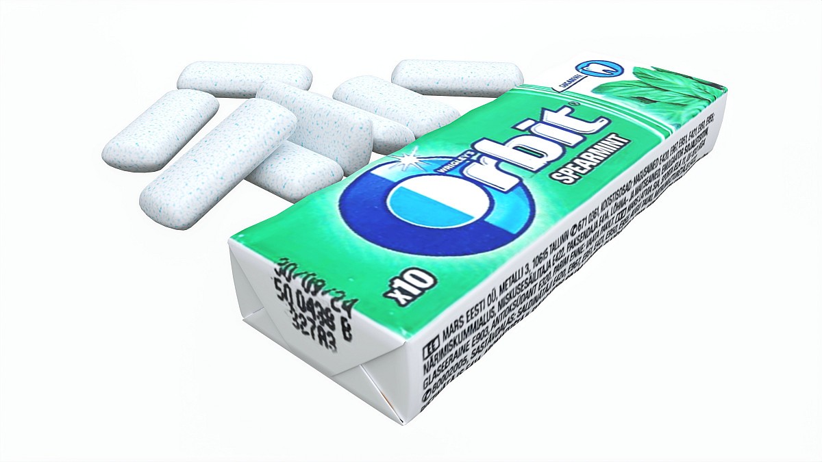 Pack Of Chewing Gum Orbit 02