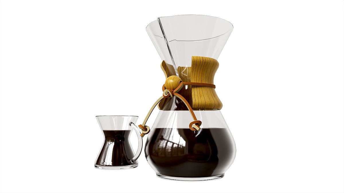 Pour-Over Coffeemaker with Glass