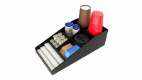 Coffee and tea station organizer small