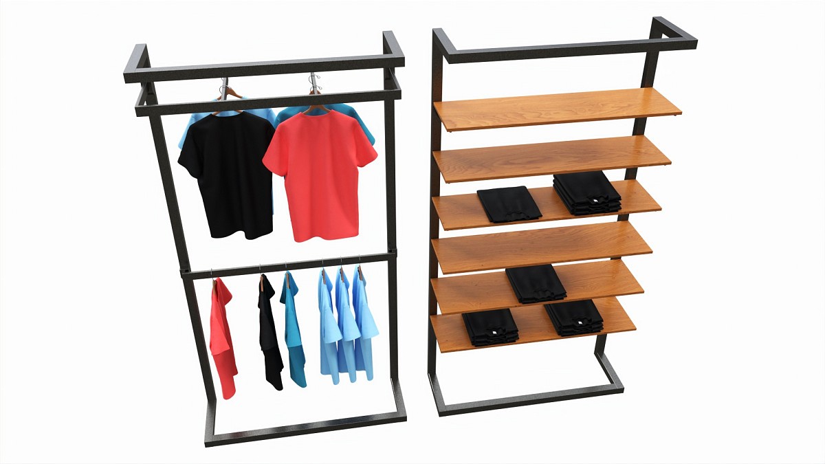 Store Wall Display Frame System
