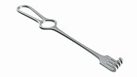 Operating Volkman Retractor Surgical Instrument