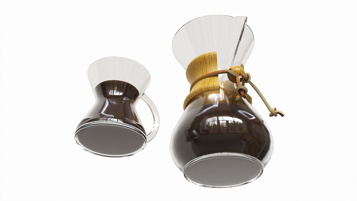 Pour-Over Coffeemaker with Glass