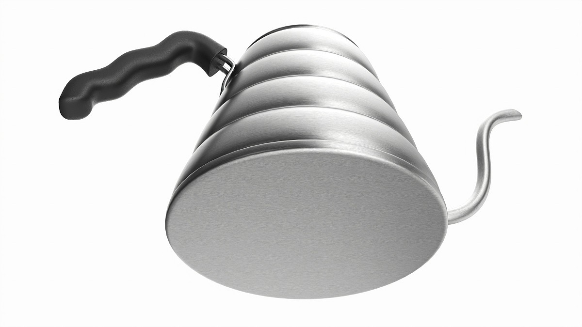 Steel drip pouring kettle