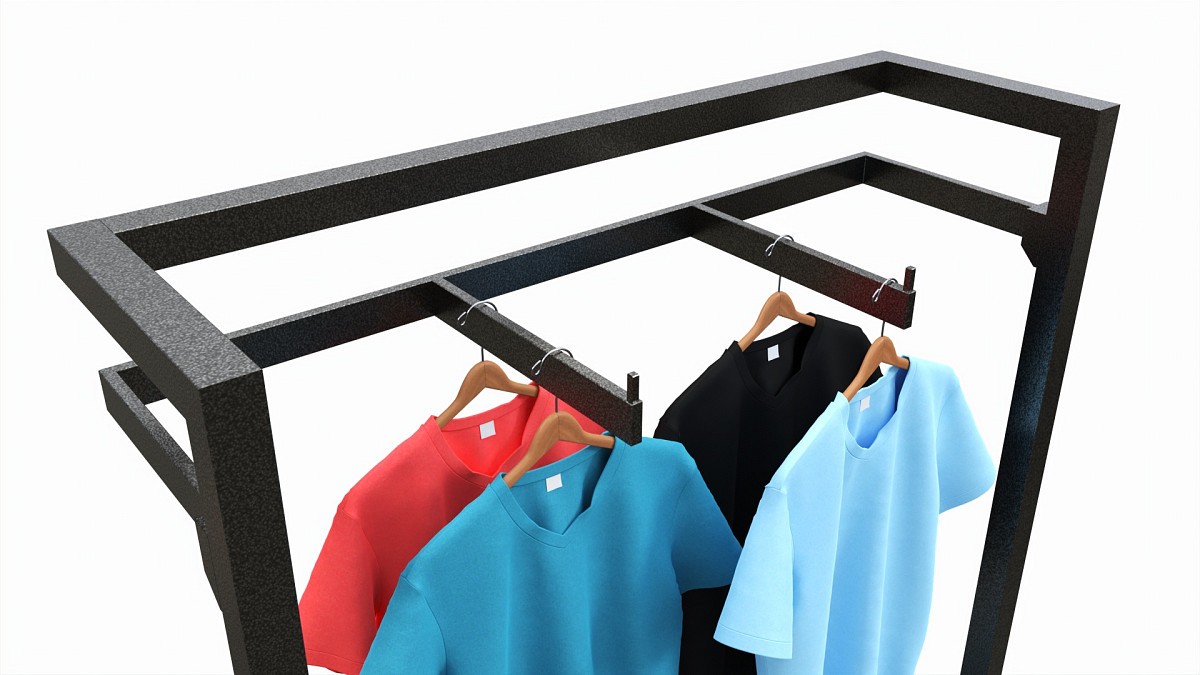 Store Wall Display Frame System