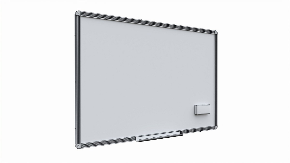 Magnetic dry erase white board