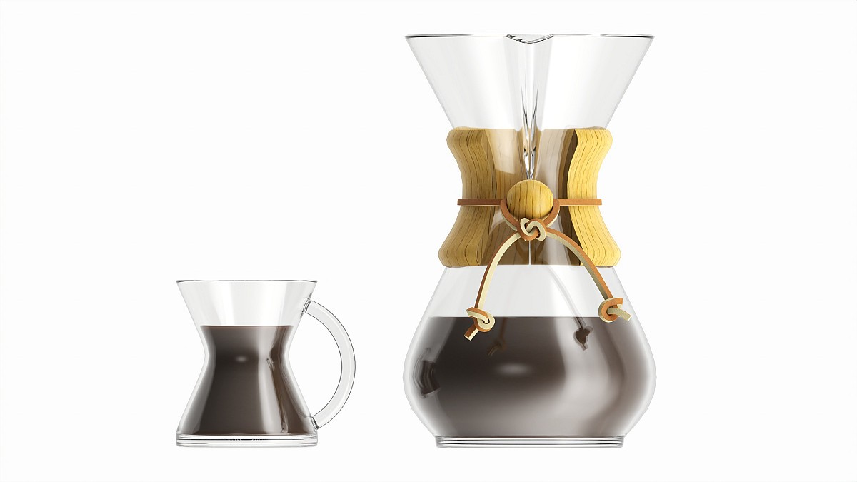 Pour-Over Coffeemaker with Glass