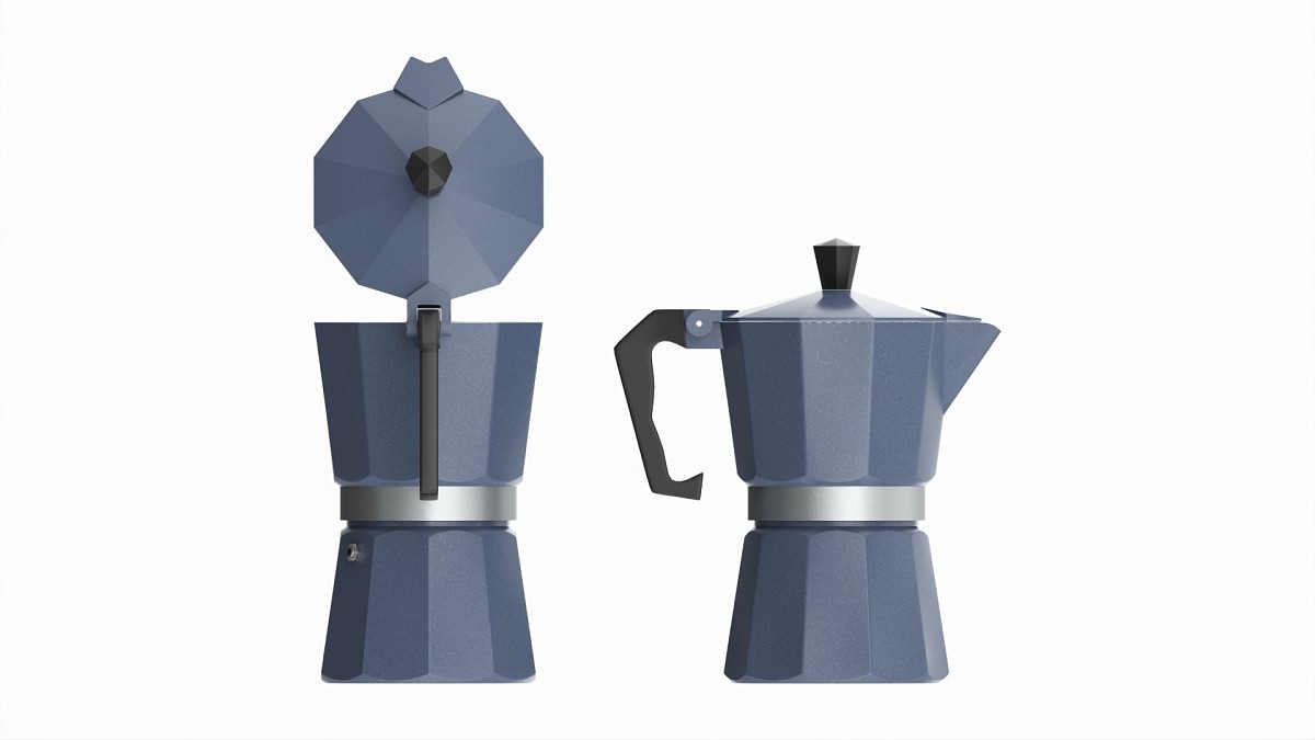 Classic stovetop espresso coffee maker