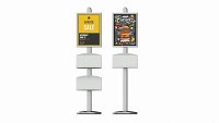 Poster Stand and Literature Holder