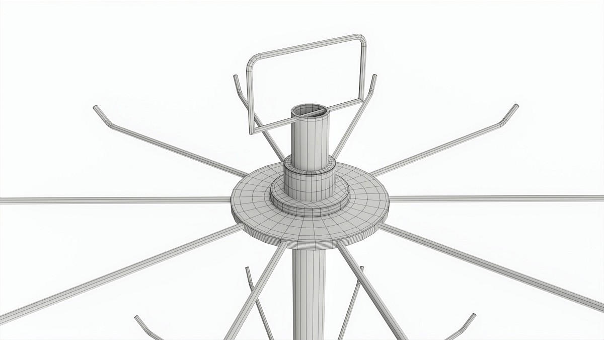 Store 7 Tier Spinner Display Rack for small packaged items