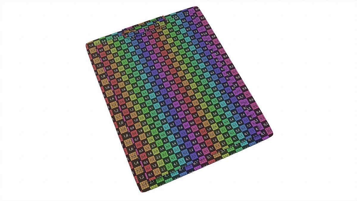 Clipboard writing pad A4