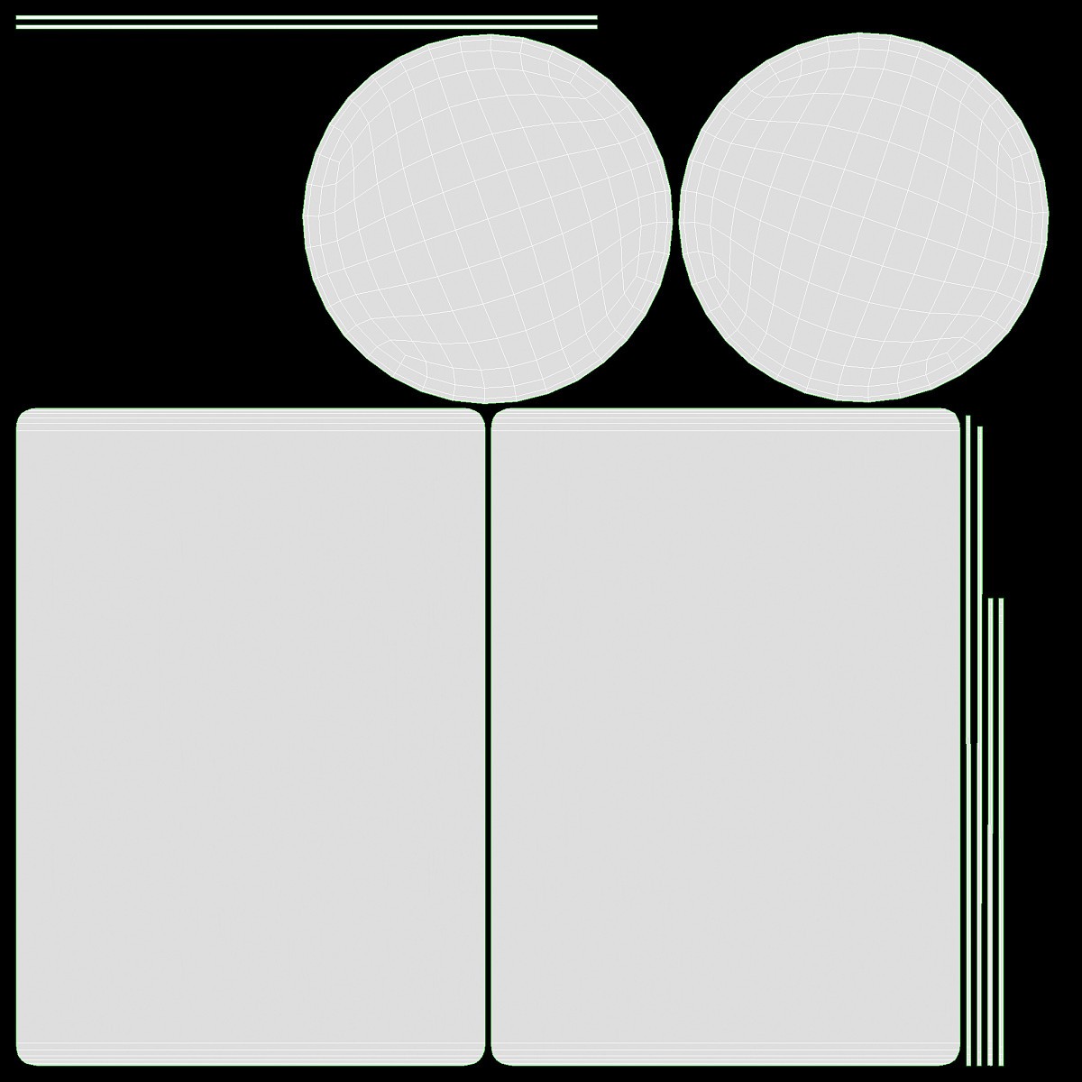 Menu number sign display stand set