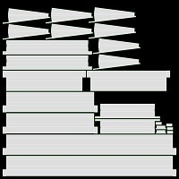 Four Shelf Rolling 2-Way Merchandise Rack