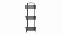 Rolling Utility Cart with Drawer 3-Tier