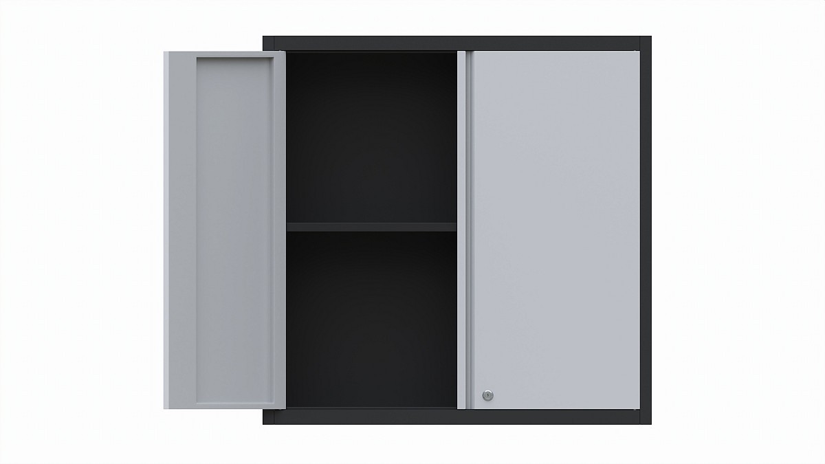 Metal Garage Wall Storage Cabinet with Lock