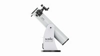 Amateur dobsonian mounted telescope