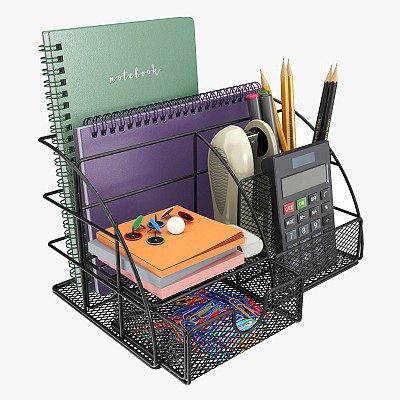 Organizer with Supplies