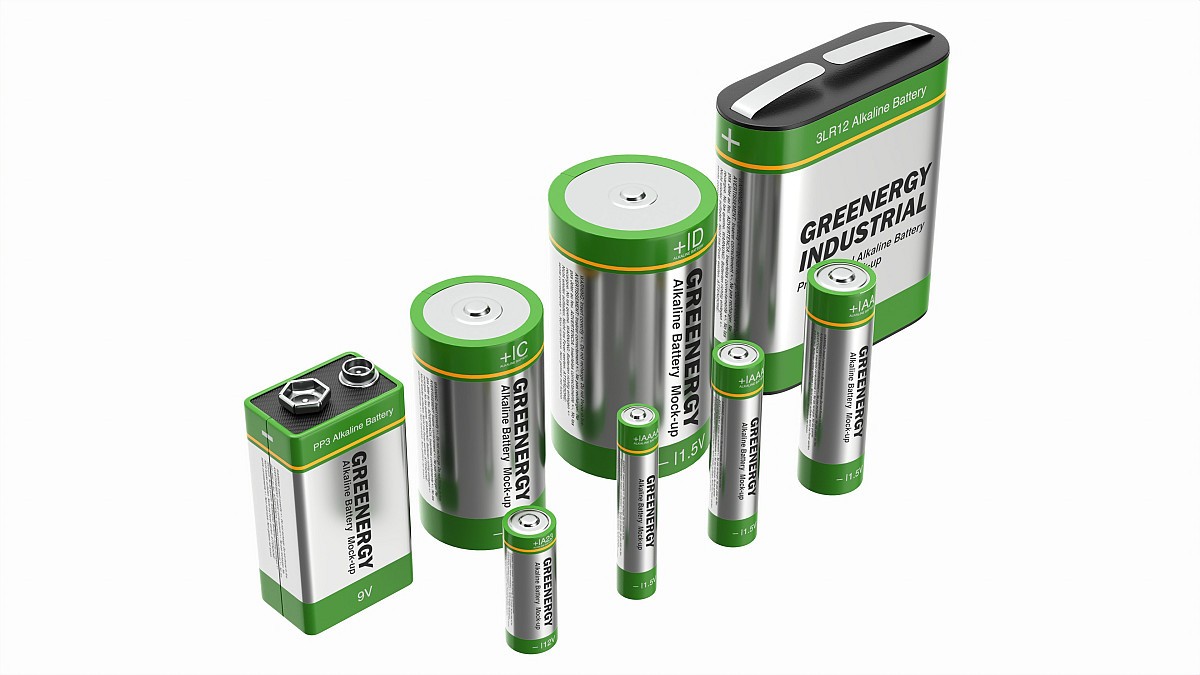 Alkaline Battery Set