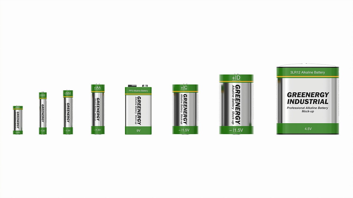 Alkaline Battery Set