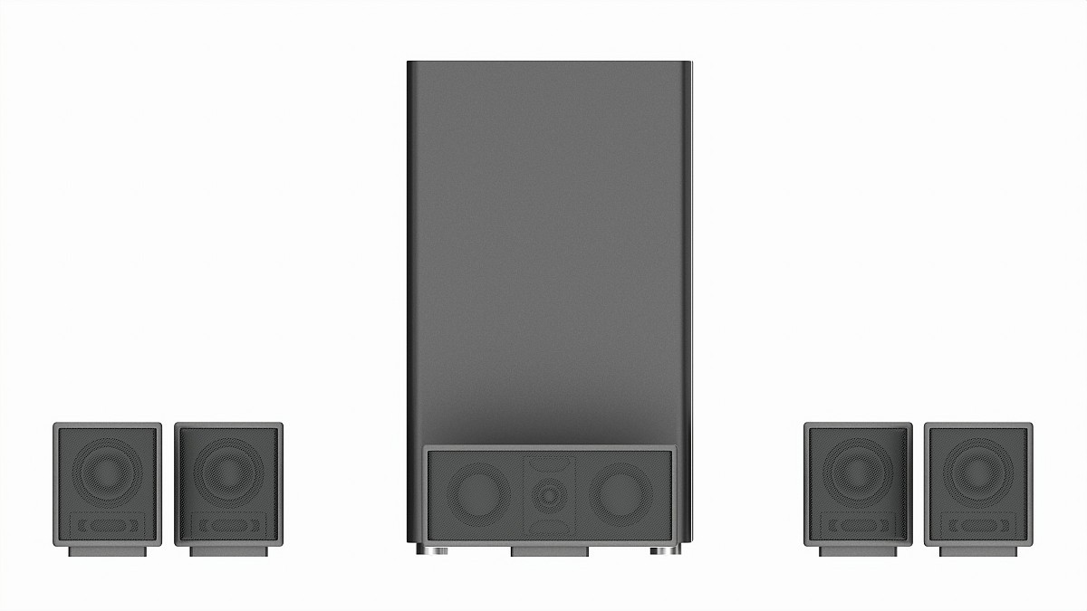 Home 6.1 audio system