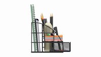 Office Wire Organizer with Supplies