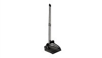 Broom and dustpan set with long handles