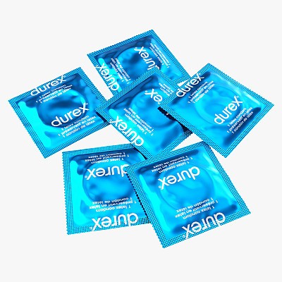 Condom spread packages