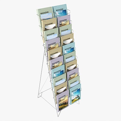 Store Wire Brochure Rack