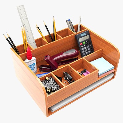 Office Wood Organizer 02