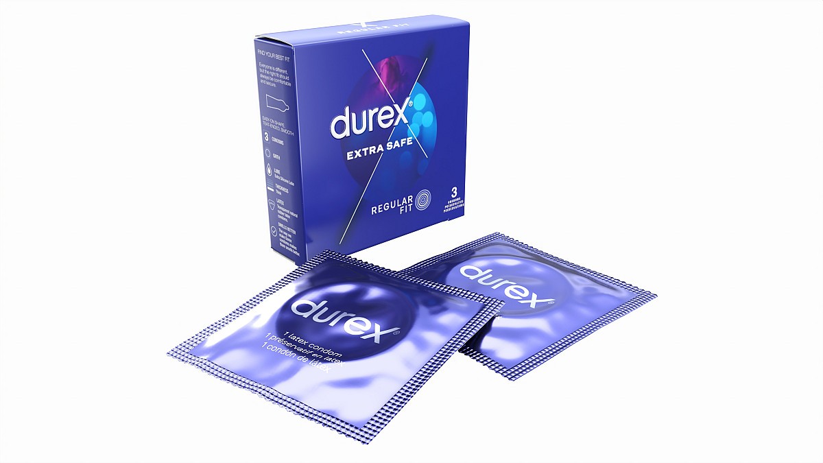 Condom small box with individual packages