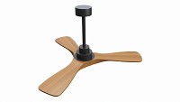 Wood Ceiling Fan with Light