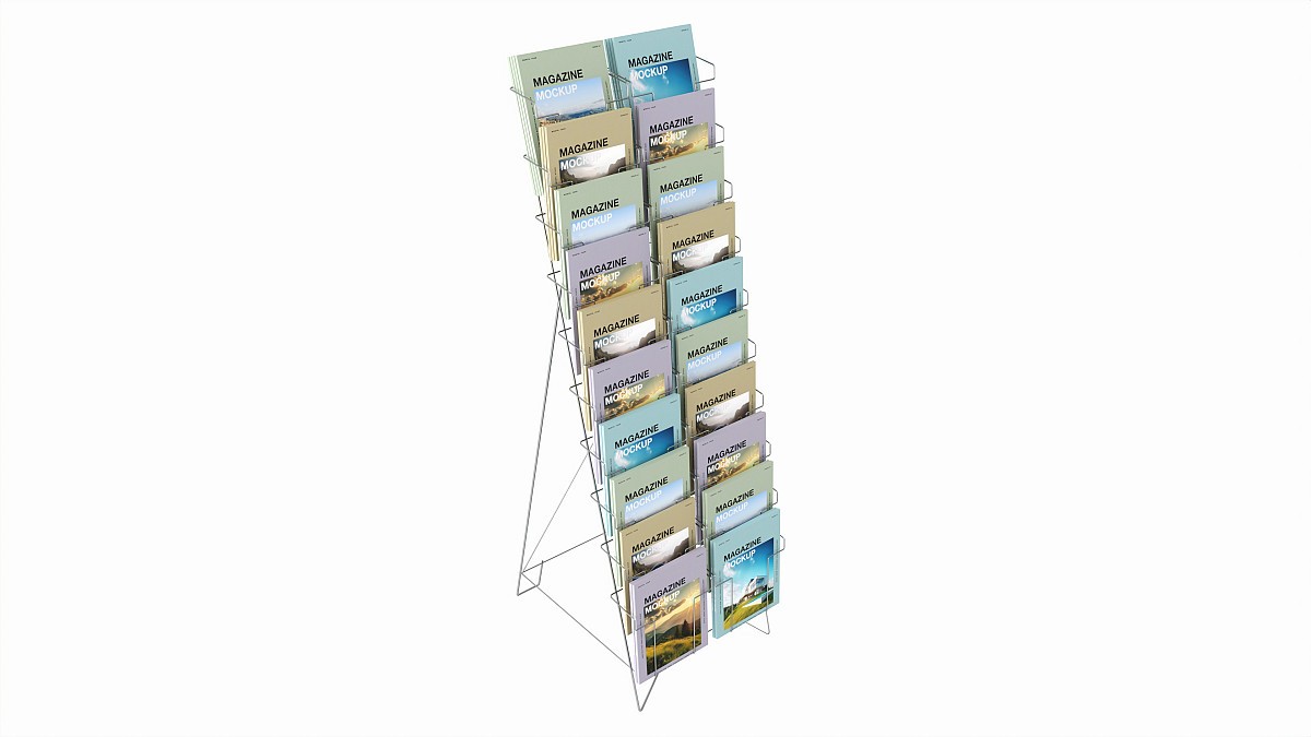 Store Wire Literature Rack