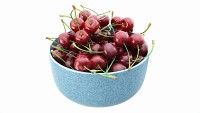 Cherries in a bowl