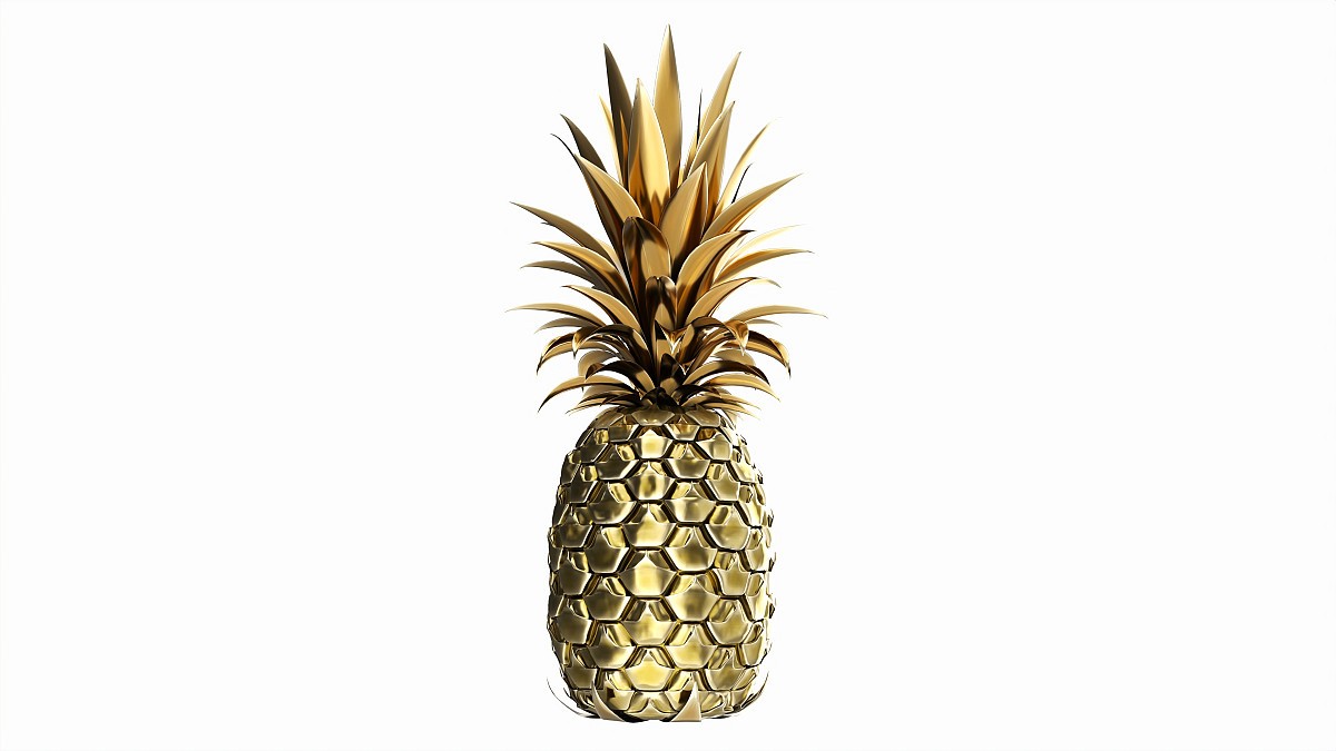 Gold pineapple