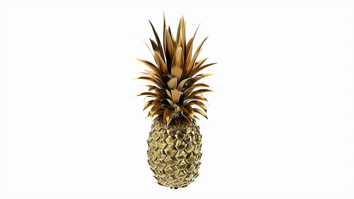 Gold pineapple