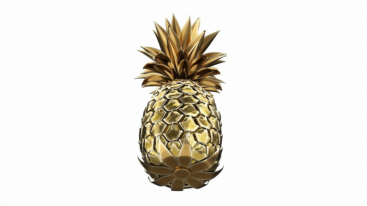 Gold pineapple